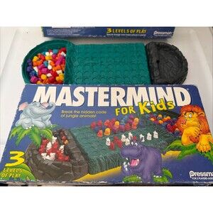 1995 Pressman MASTERMIND For Kids Game